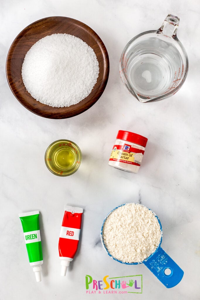 Apple playdough recipe