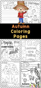 Get ready to embrace everything that makes fall so wonderful with our adorable Autumn Coloring Pages! From pumpkins to scarecrows to apple picking, these free printable fall coloring pages are perfect for kids of all ages. Just print the autumn color sheets and let the coloring fun begin! Perfect for those chilly or rainy days when you need a no-prep activity. Happy coloring!