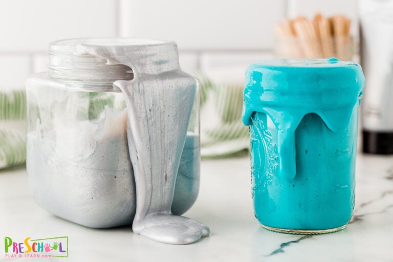 Mesmerizing Metallic Silver Slime – Easy Homemade Recipe