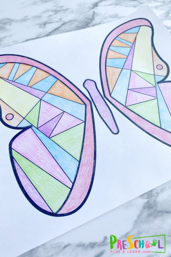 butterfly coloring pages