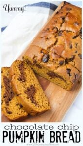 chocolate chip pumpkin bread