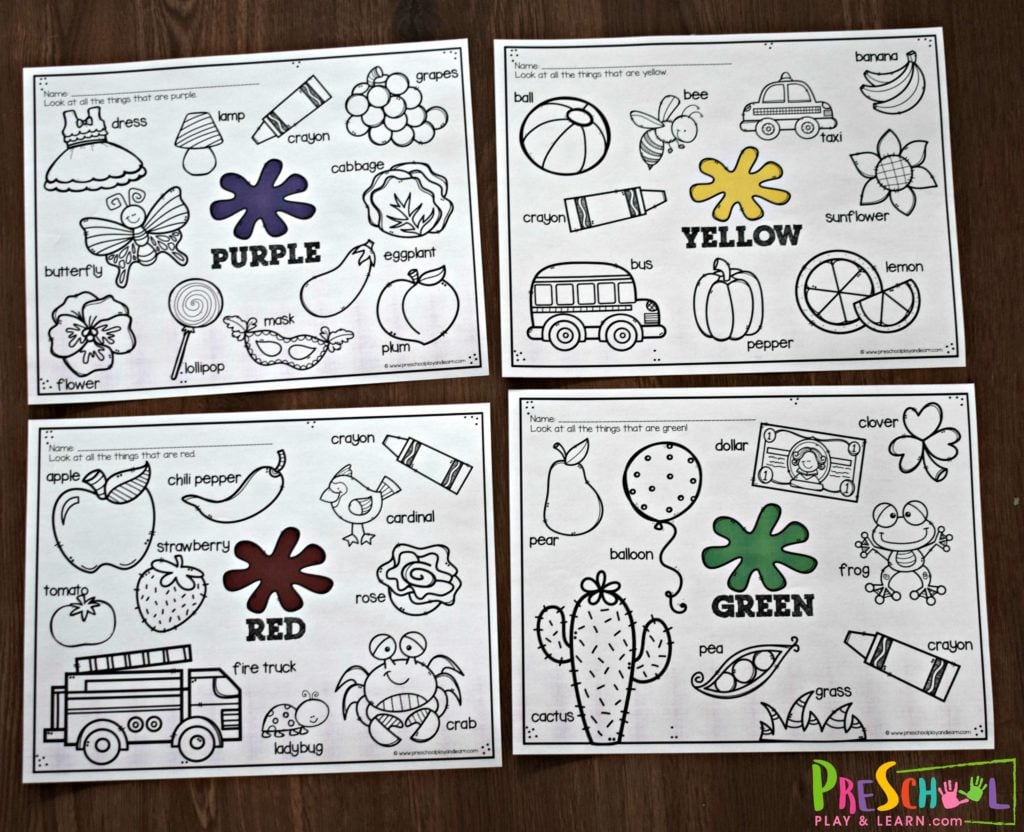 color-worksheets