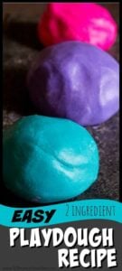 conditioner playdough