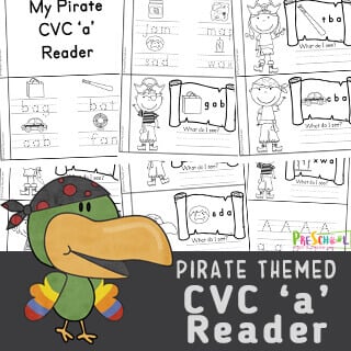 CVC Short A Words FREE Printable Activity