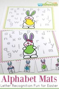 Easter Alphabet Mats