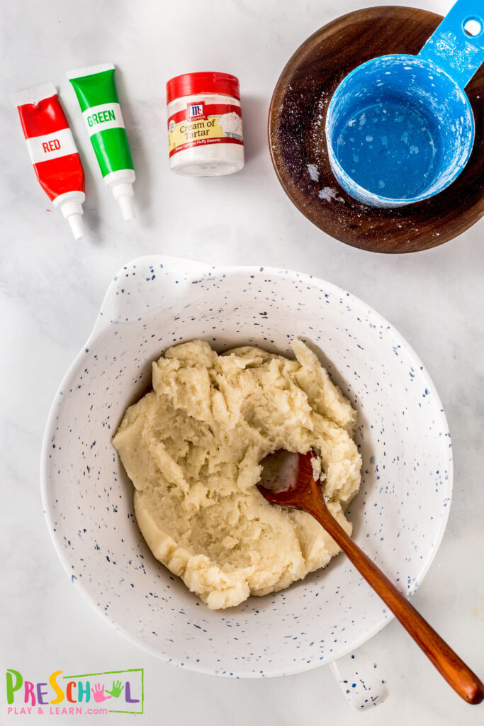 Fall playdough recipe