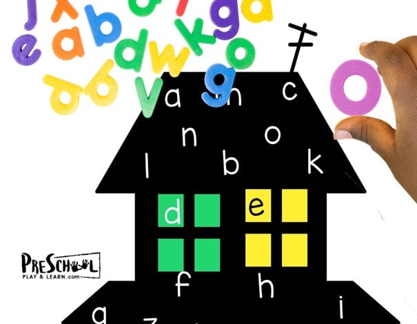 Halloween Alphabet – Match it ABC Game