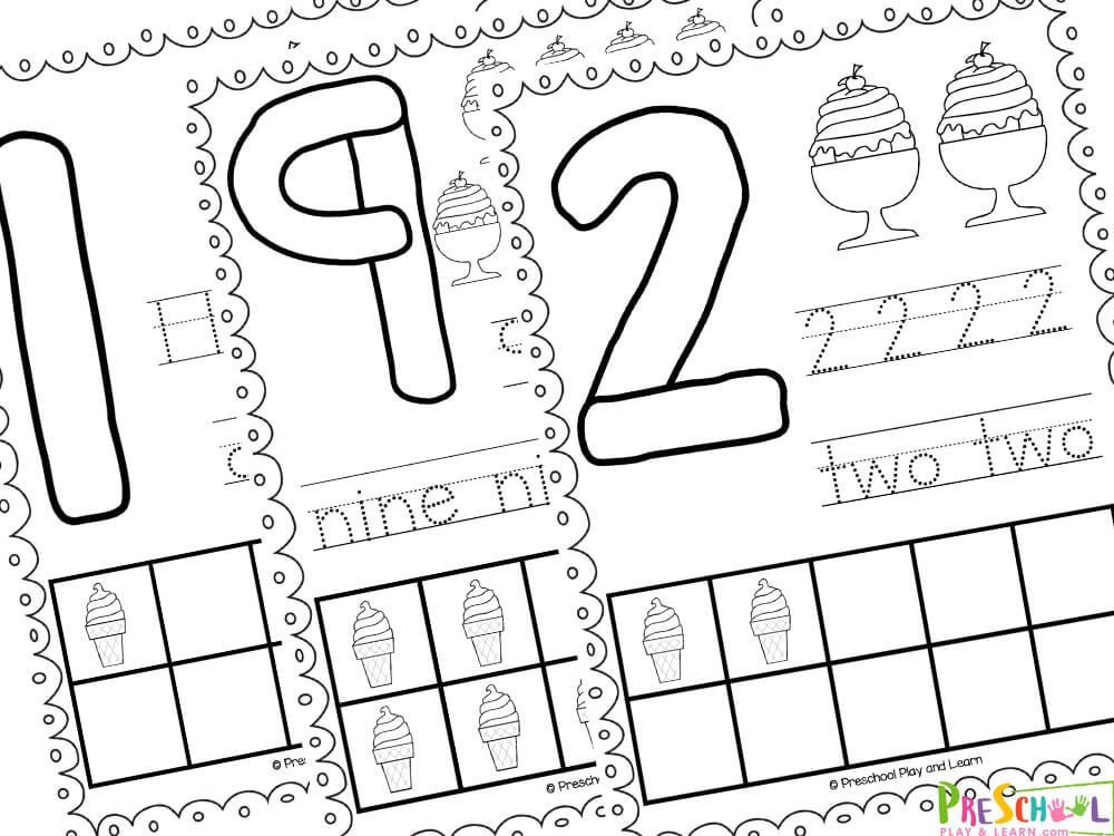 ice cream math activity