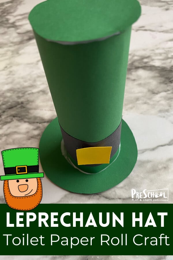 Leprechaun Hat Toilet Paper Roll Craft