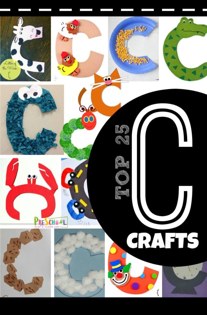 Letter C Crafts