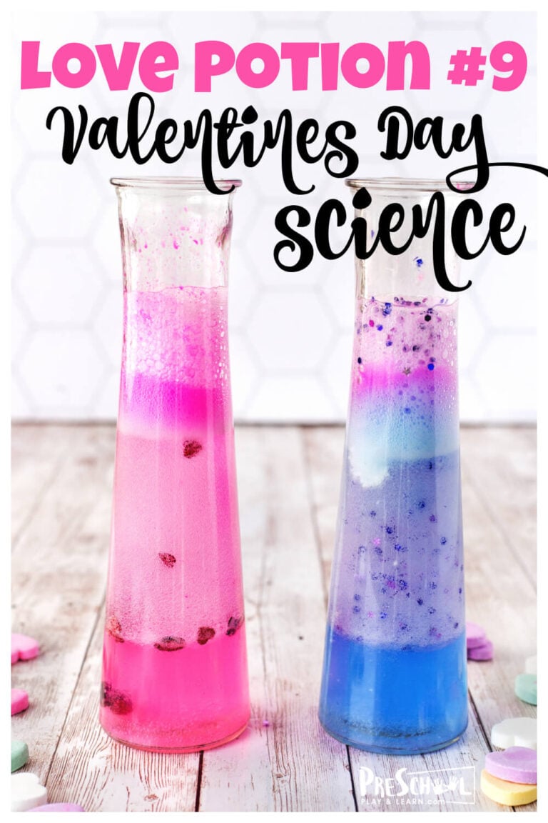 Love Potion #9 Valentine’s Day Science Activity