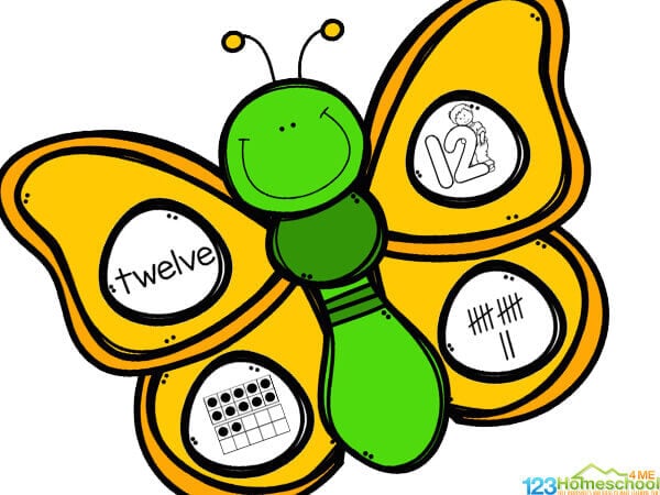 butterfly Number Match