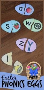 Beginning Sounds Easter Eggs
