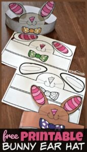 Printable Bunny Ear Hat