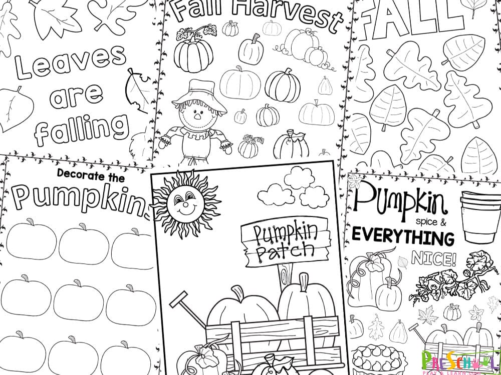 Calling all parents and teachers of young children! Are you looking for some Fall-themed activities to keep your little ones engaged and learning? Look no further! Our autumn coloring pages for preschoolers are here to help strengthen fine motor skills, reading skills, and overall creativity in a fun and engaging way.