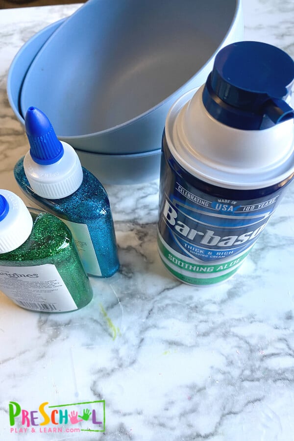 Puffy Paint Earth Day Craft 