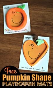 pumpkin shapes activity