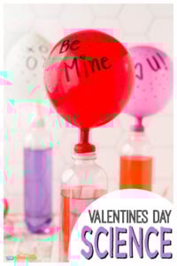 secret message valentines day balloon science project