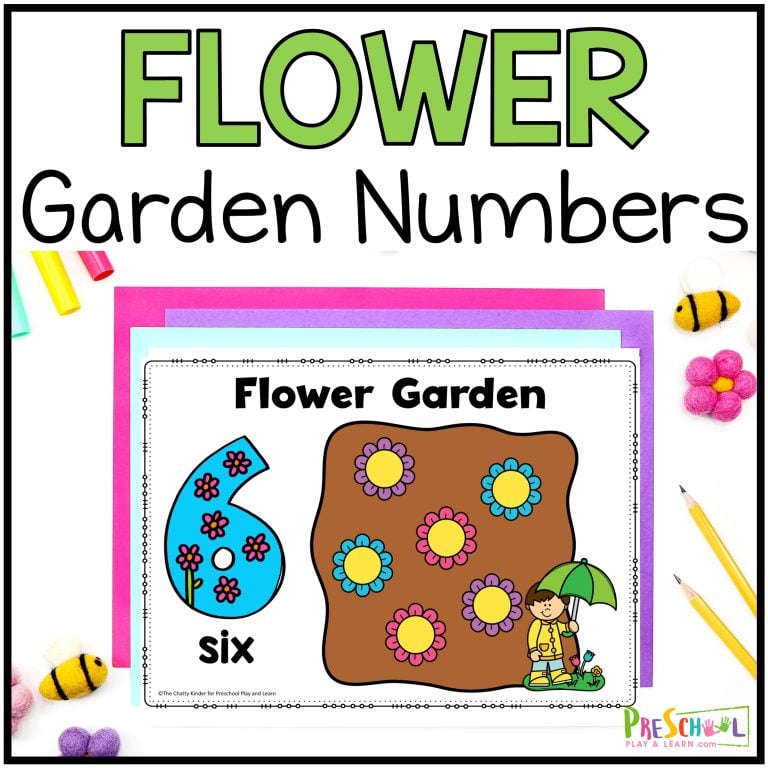 Build Early Math Skills with Spring Counting Mats for Pre-K thru 1st