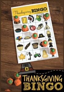 Free Thanksgiving BINGO