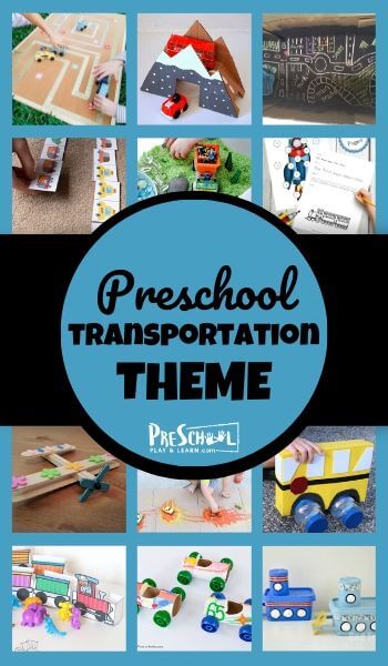 Learn all about cars, trucks, and other vehicles with your preschooler using this Transportation Preschool Theme! Your kids will love these engaging activities, printables, and crafts.