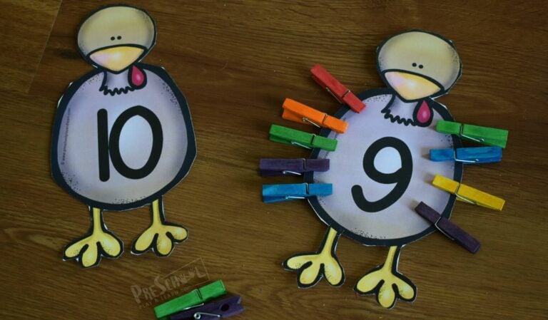 Turkey Math Craft – Free Printable Template